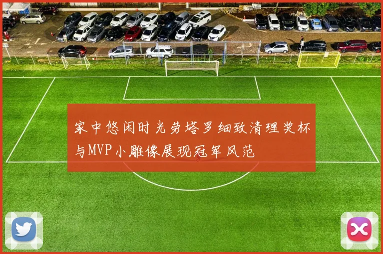 家中悠闲时光劳塔罗细致清理奖杯与MVP小雕像展现冠军风范